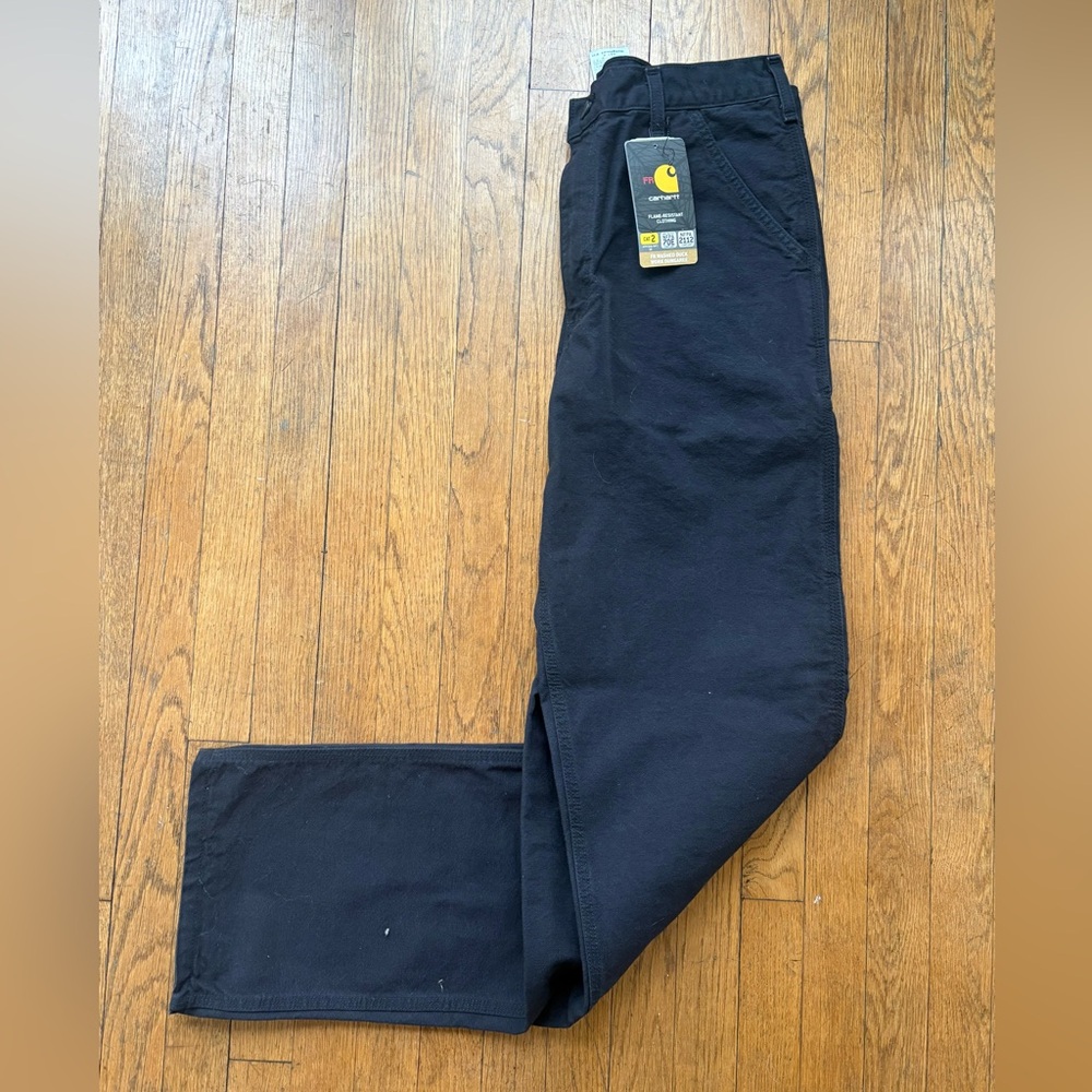 Carhartt FR Washed Duck Work Dungaree NWT 32x36 CAT2 NFPA 2112 100791-001